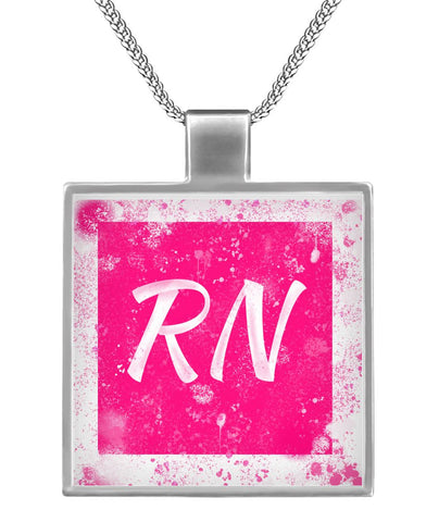 Hot Pink RN 🚨 Necklace