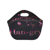 Pinkish Hangry Neoprene Lunch Bag