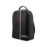 Leather Pink Noise Nurse Backpack