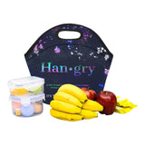 Blue Hangry Neoprene Lunch Bag