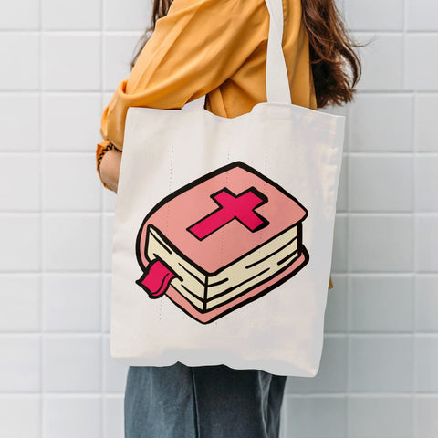 Bible Tote Bag Cotton Tote Bag