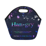 Blue Hangry Neoprene Lunch Bag