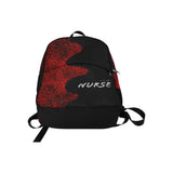 Red Speckled  Backpack