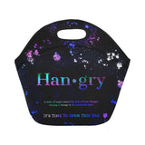 Blue Hangry Neoprene Lunch Bag