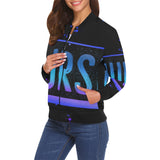 Vibrant Cozy Blue Women's Nurse. Jacket