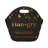 Gold Hangry Neoprene Lunch Bag