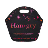 Pinkish Hangry Neoprene Lunch Bag