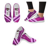 Pink Stripe Nurse Women's Sneakers