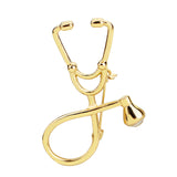 Stethoscope Brooch Pins